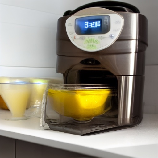 Measuring 1.75 cups of pineapple juice in a glass measuring jug