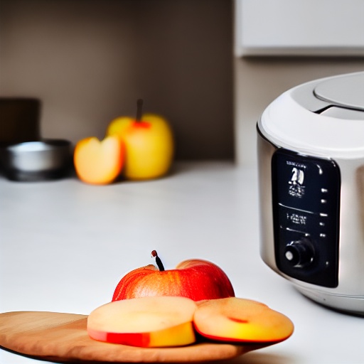 Measuring cup filled with apple juice for accurate air fryer recipes