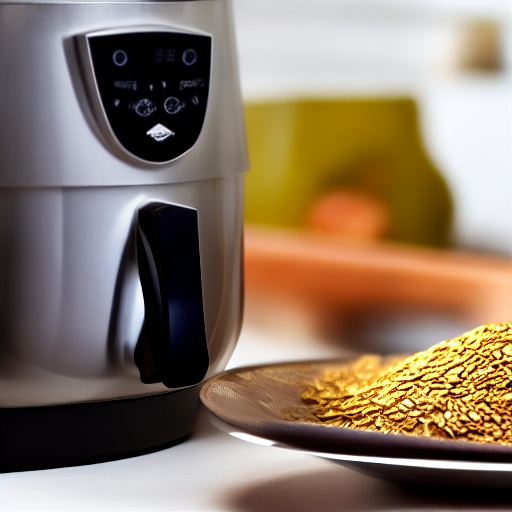 Measuring oats in a cup next to a digital scale showing ounces