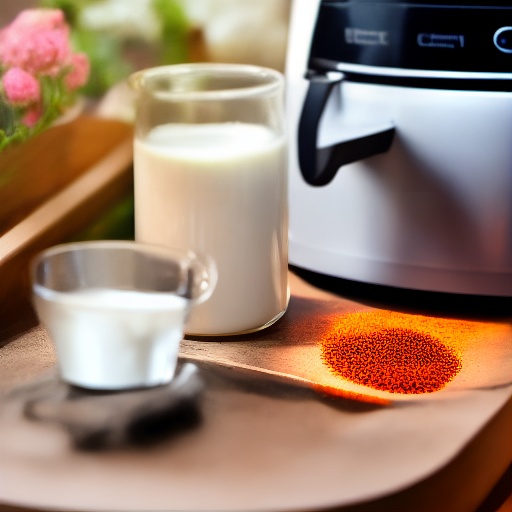 Measuring 0.33 cup of semi skimmed milk in ounces for air fryer recipes