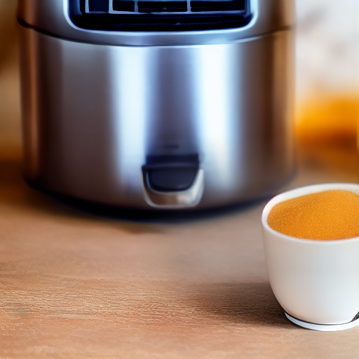 Measuring 0.33 cup of granulated sugar for air fryer recipes