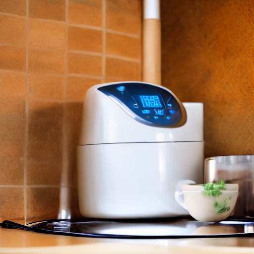 Measuring 1 cup of chopped onion on a kitchen scale