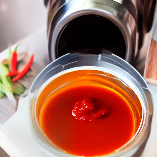 Measuring 0.125 cup of sweet chilli sauce in ounces for air fryer recipes