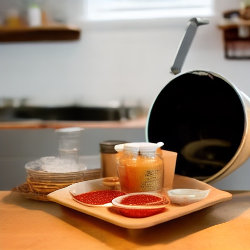 Measuring 0.66 cup of sweet chilli sauce in ounces for air fryer recipes