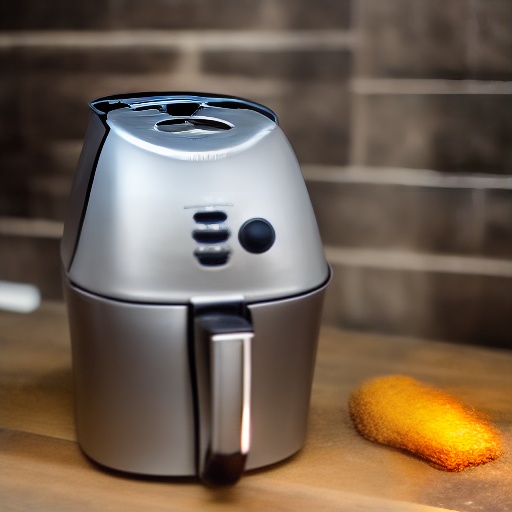 Measuring cup filled with vegetable broth for air fryer recipes