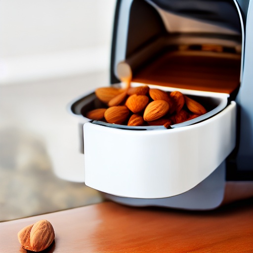 Measuring 1.75 cups of almond butter for air fryer recipes