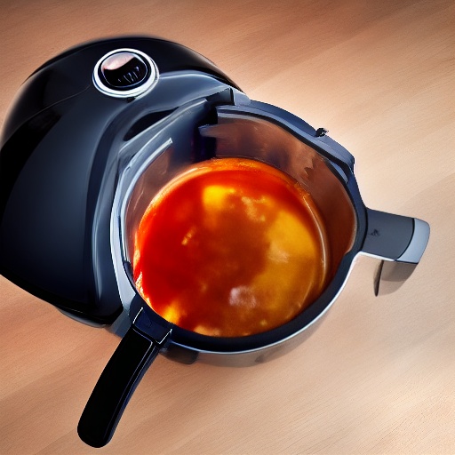 Measuring hoisin sauce in a cup for air fryer recipes