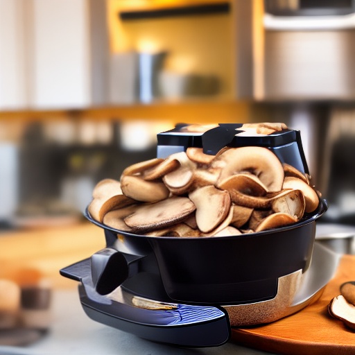 Measuring 1.66 cups of sliced mushrooms in ounces for air fryer recipes