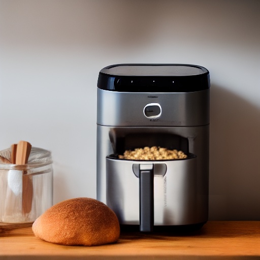 Measuring tahini in a cup for air fryer recipes