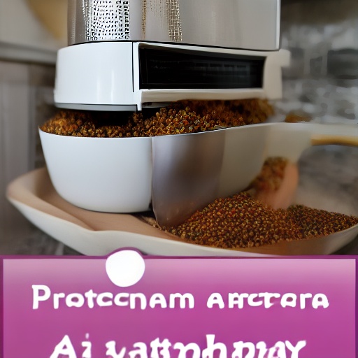 Measuring 1.66 cups of quinoa in ounces for air fryer cooking