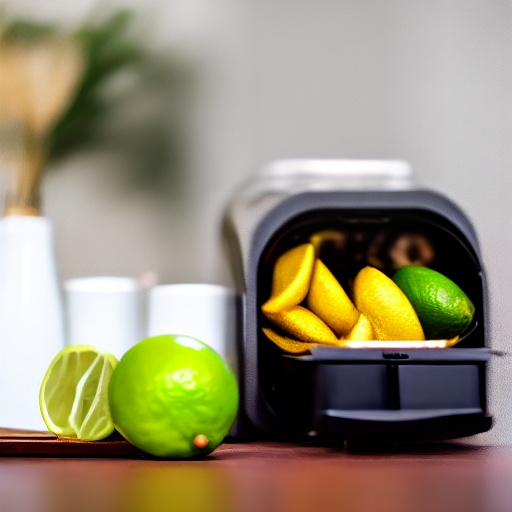 Measuring lime juice for air fryer recipes