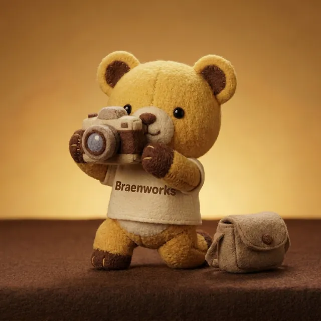 Braenworks-beer als fotograaf