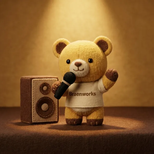 Braenworks-beer als rapper
