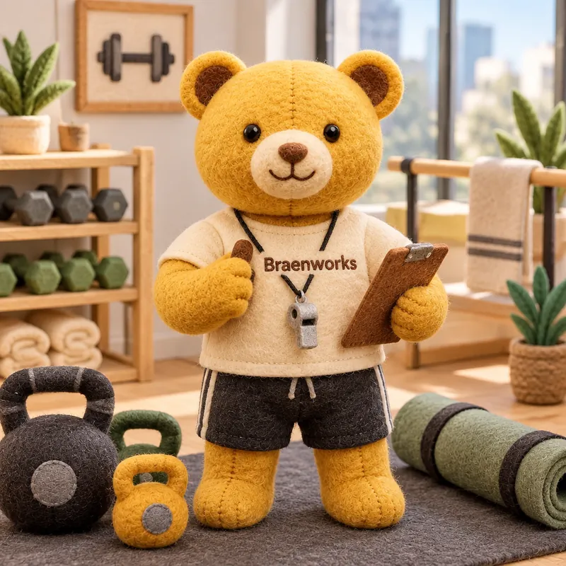 Braenworks-beer als personal trainer