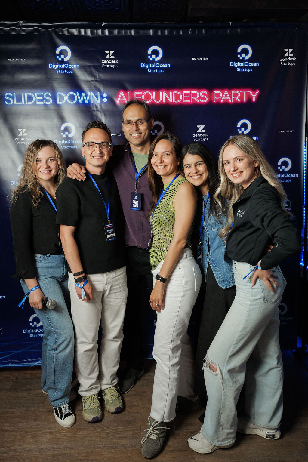 Nazar Gulyk at AI Founders Party in San Francisco
