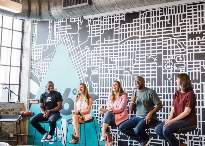 Tulsa event at co-working space