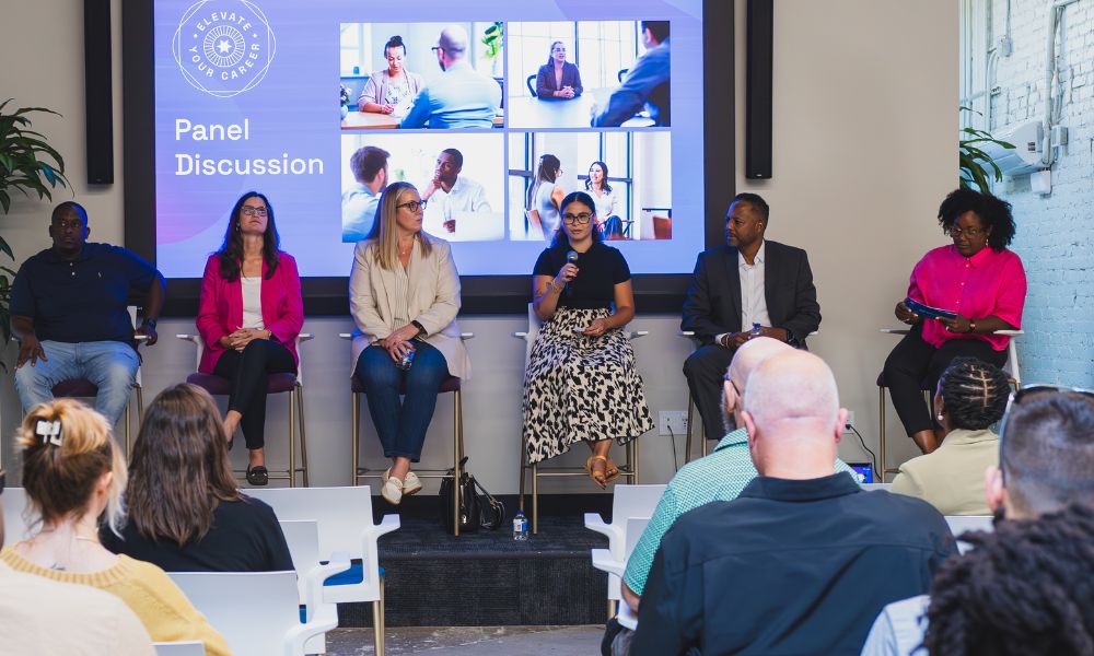 Panel discussion with Talent inTulsa
