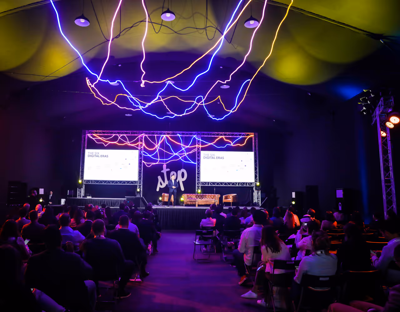 STEP conference audience at Dubai Internet City innovation event