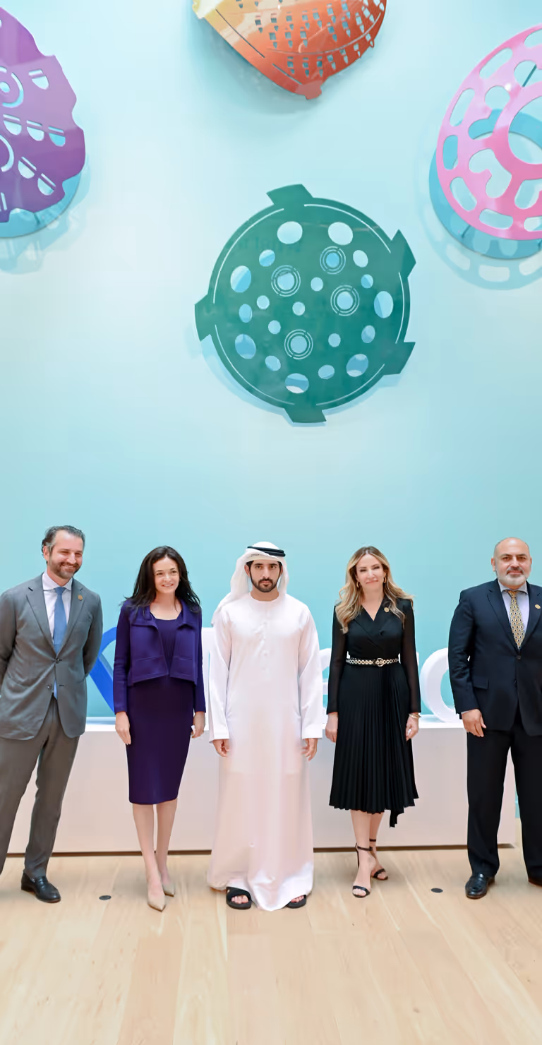 Hamdan bin Mohammed opens Meta’s new regional headquarters in Dubai Internet City