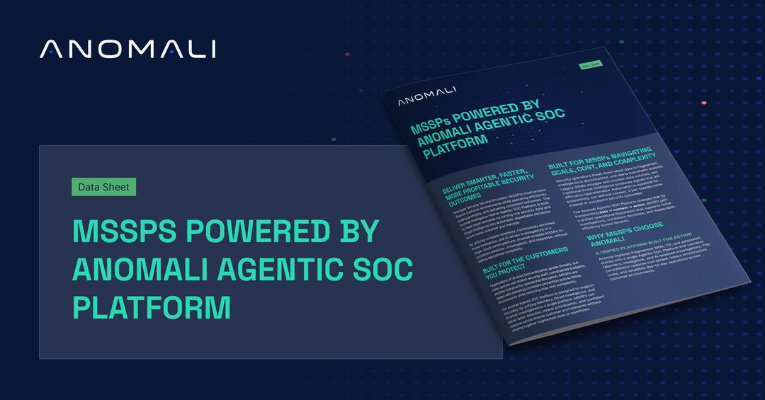 The Anomali Platform Datasheet | Anomali