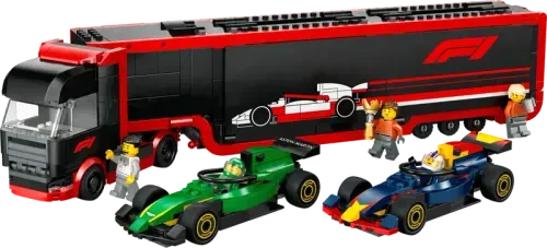 F1® Truck with RB20 & AMR24 F1® Cars