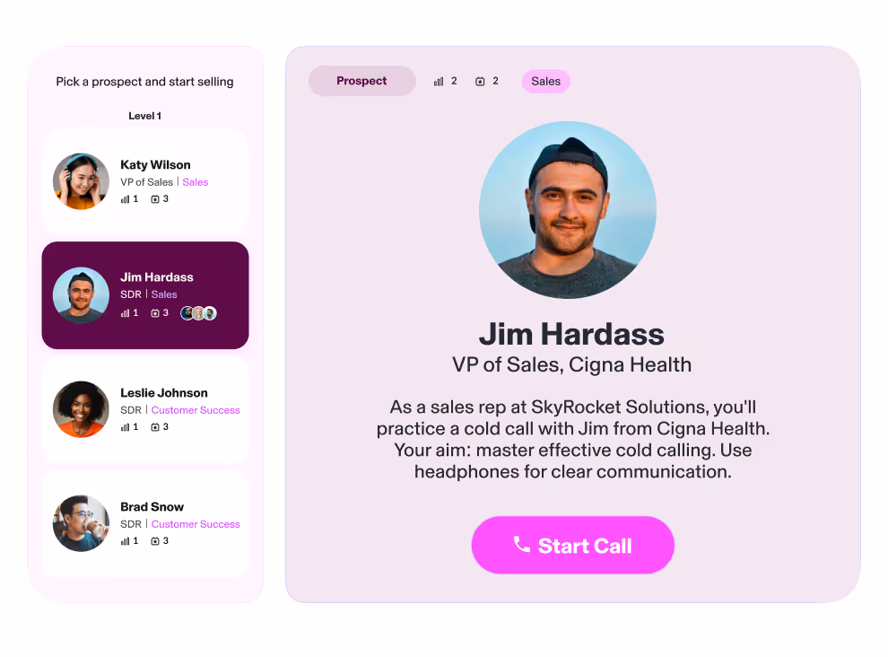showing ai roleplay feature