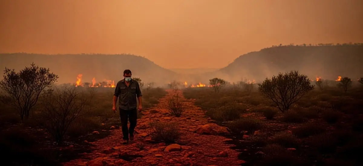 Bushfire in Austraia