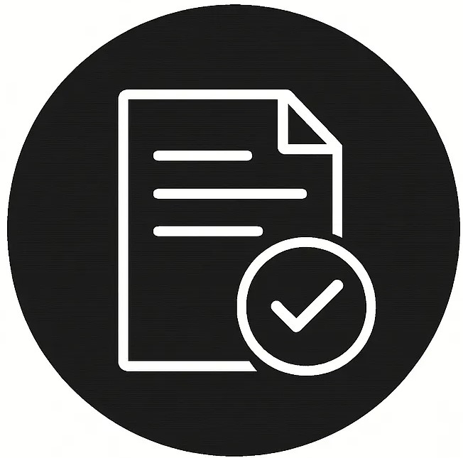 Regulatory compliance icon