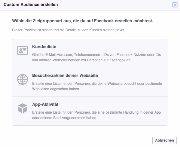 Facebook-Zielgruppe-Website-Custom-Audiences-Werbeanzeigenmanager