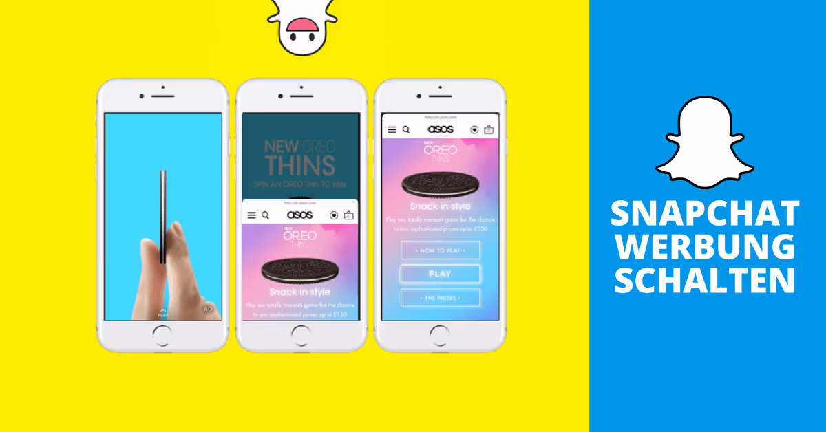 Snapchat Werbung schalten: So funktioniert der Snap Ad Manager