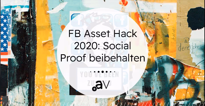 Facebook Asset Customization Hack 2020: Social Proof beim Duplizieren von Ads beibehalten