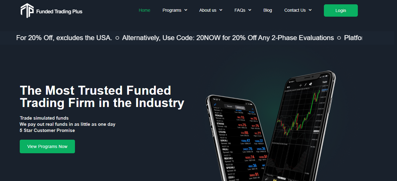 funded trading plus - No Evaluation Prop Firms
