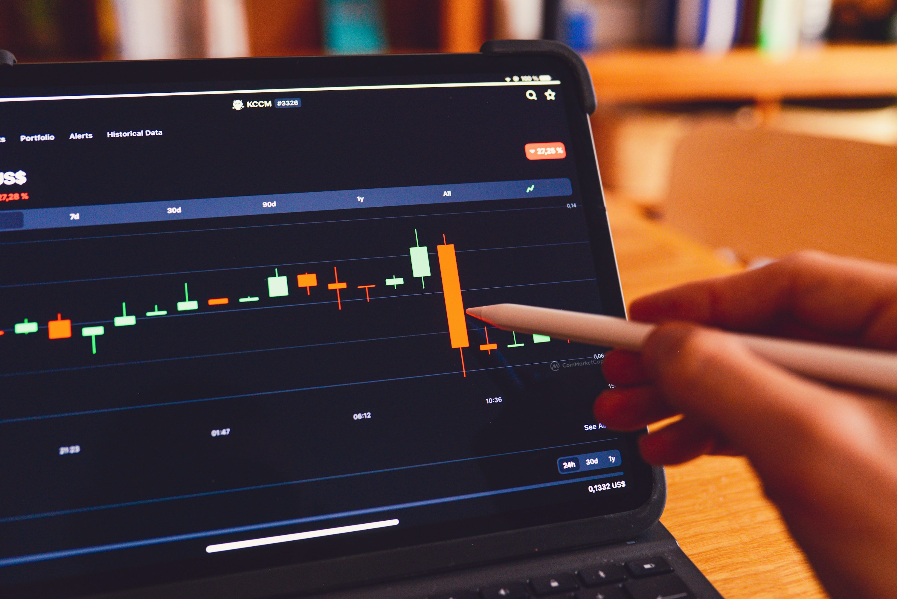 a person using a laptop computer - How Do You Backtest A Trading Strategy