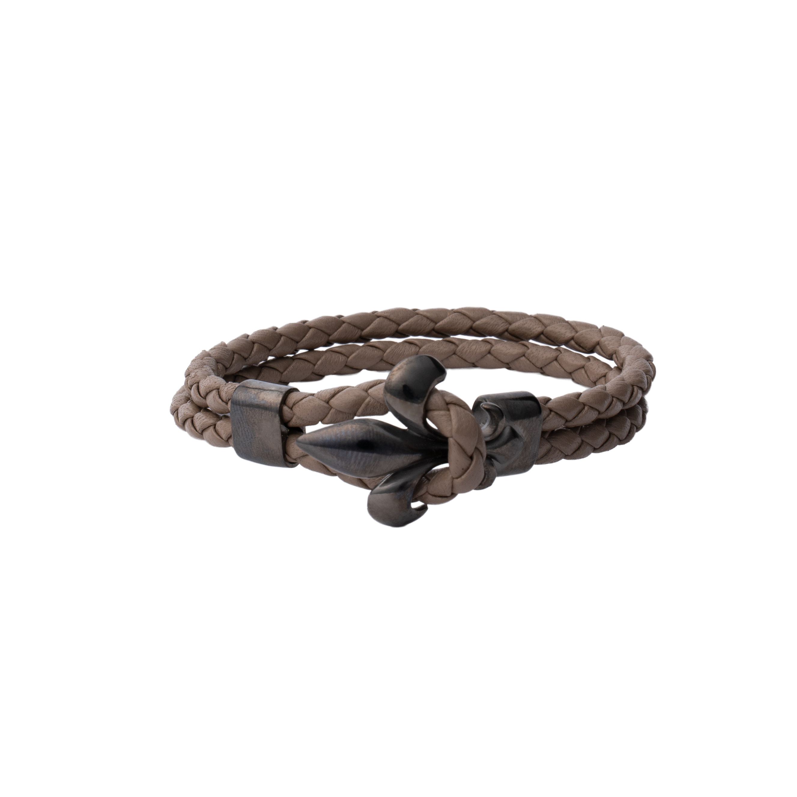 Light Brown | Rhodium-Plated