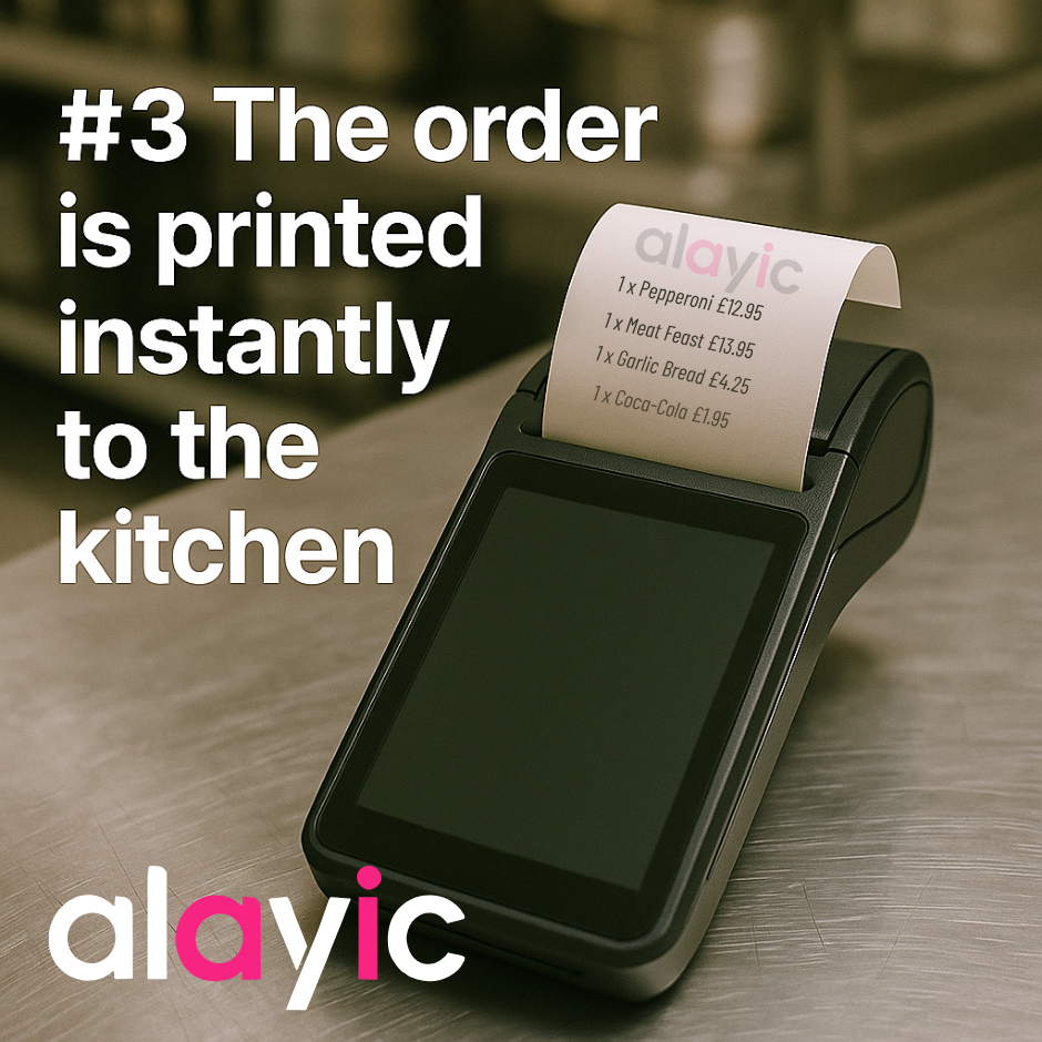 Alayic - Order Assist AI Phone Ordering and Order Printing for Takeaways