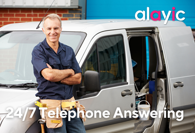 AI 24 hour call answering service for Plumbers and Trade Services