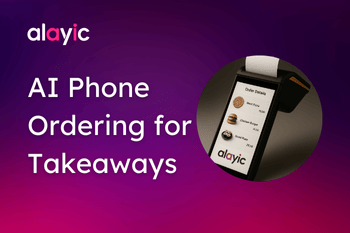 AI phone ordering system for automating food orders in takeaways