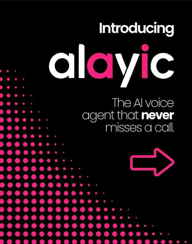 Introducing Alayic - The AI voice aggent that never misses a call