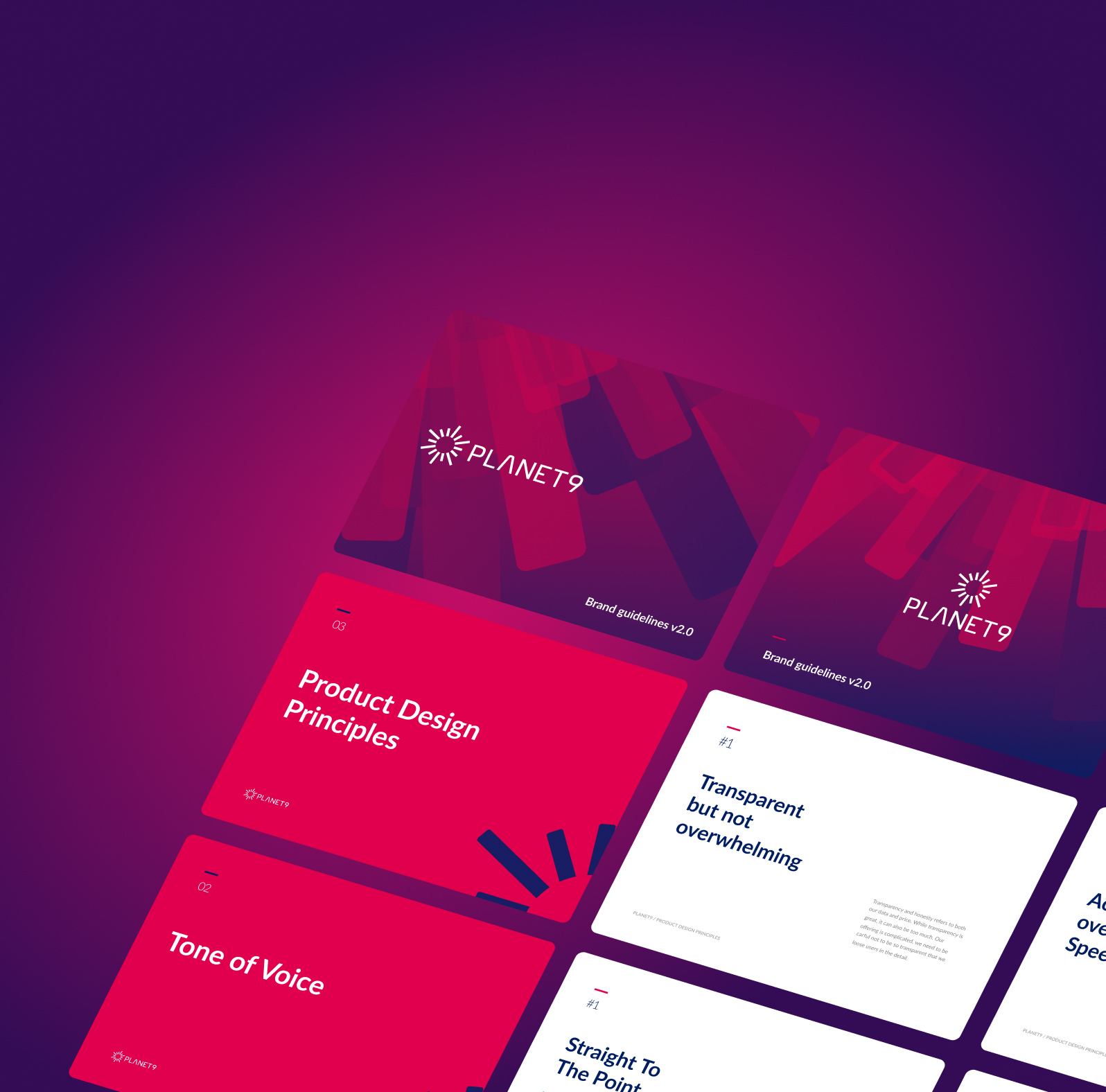 Laptop on white desk displaying 'Say hello to Made. Single source of truth for Mastercard design systems' with interface design elements, next to a cactus, coffee cup, pastry, and Eiffel Tower replica.