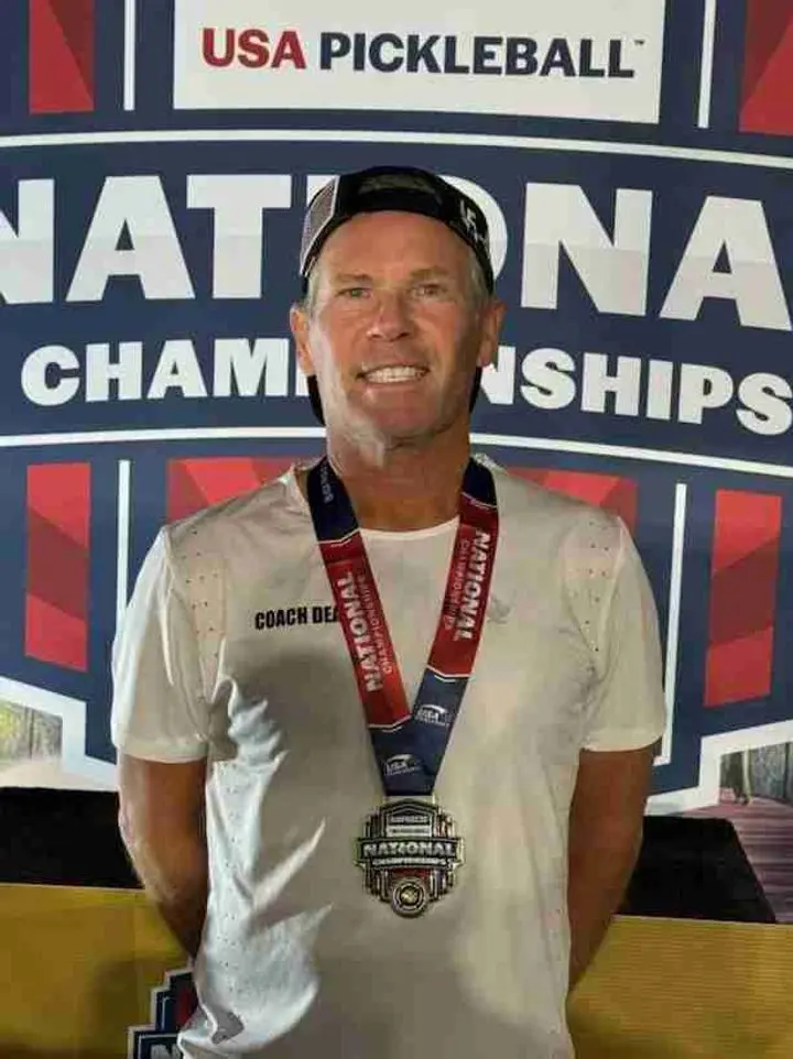 champion player pickleball