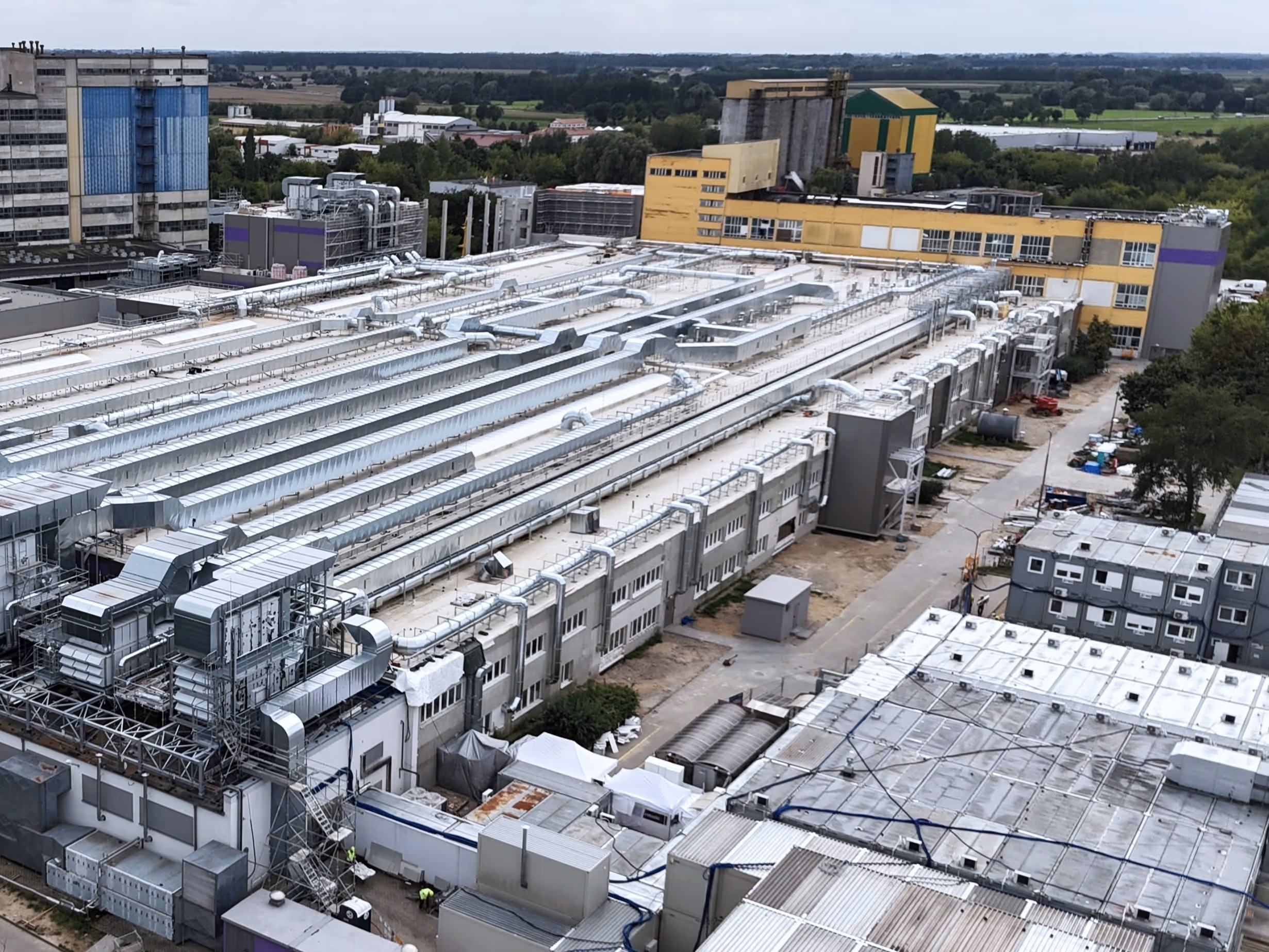 A isometric view on one of SixConstruction industrial realisation.