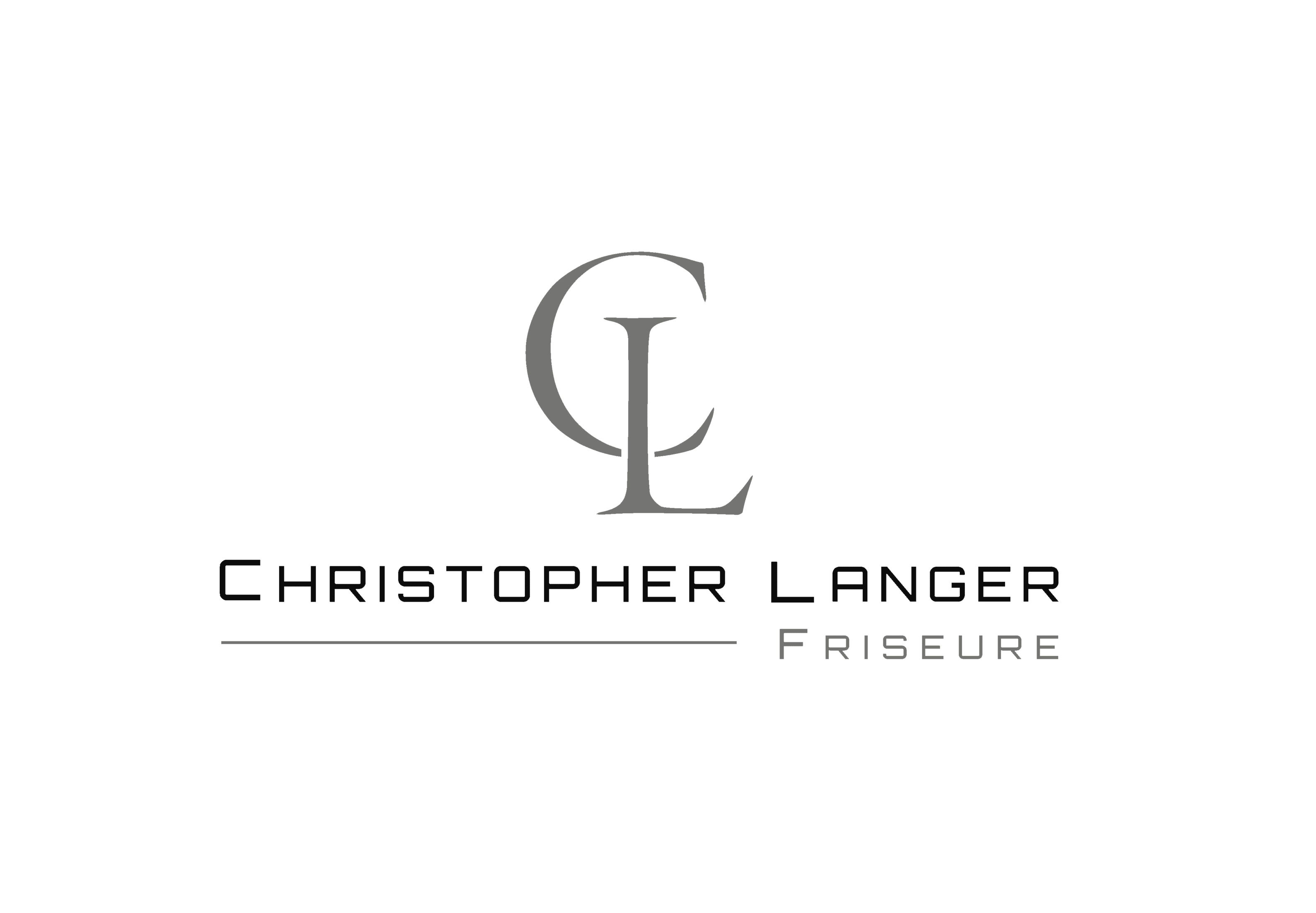Das Logo von Christopher Langer Friseure wo neue Kreationen entstehen aus Nagold