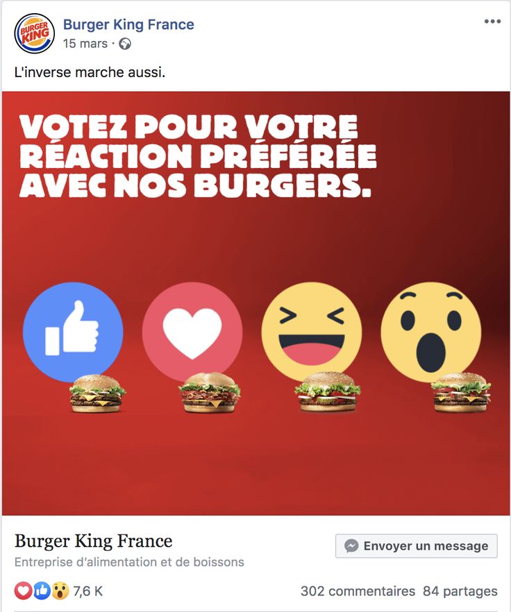 contenu facebook