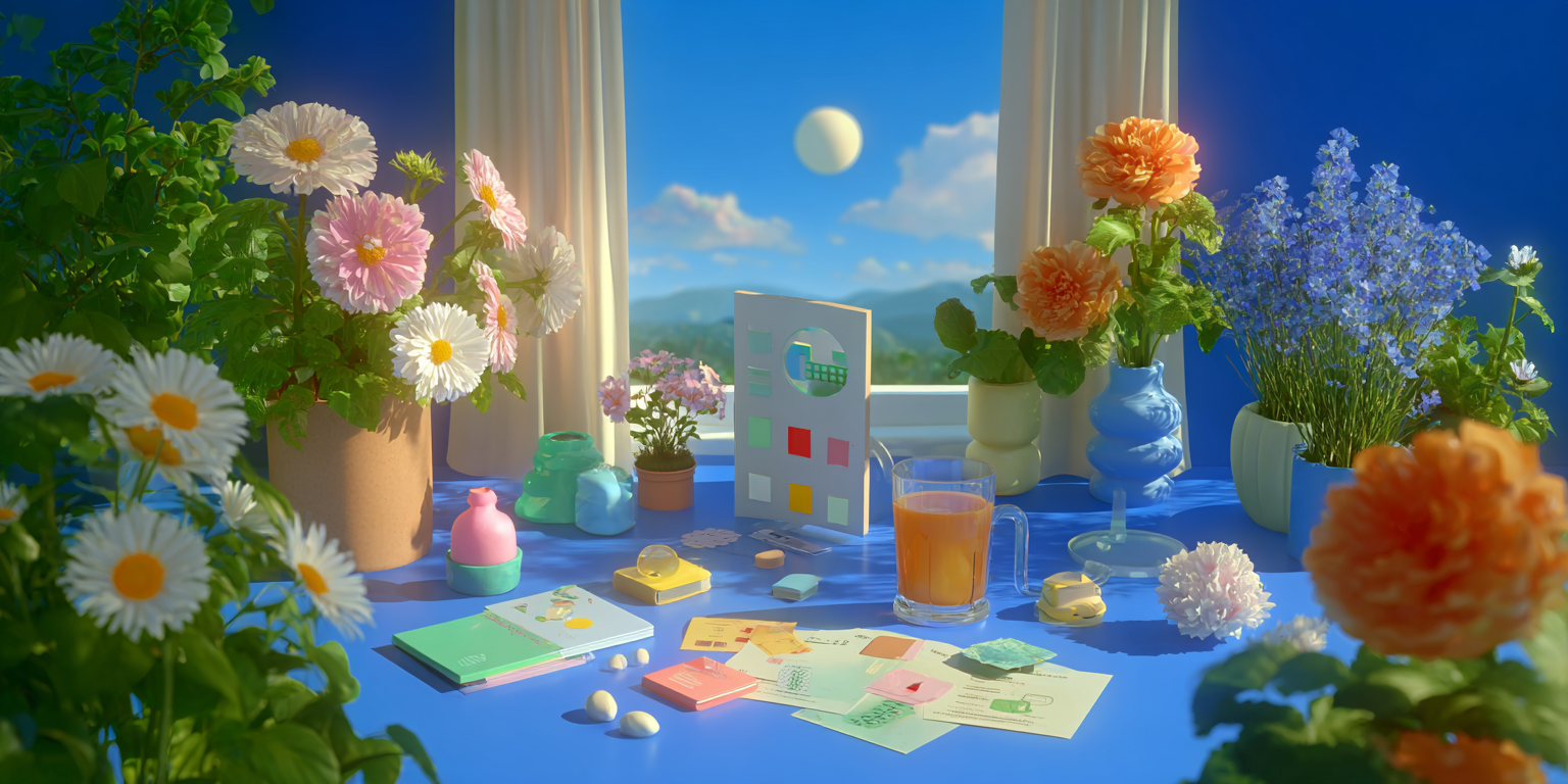 Illustration conceptuelle montrant un robot IA analysant des données numériques pour une entreprise du Grand Est, symbolisant l'automatisation de la recherche.