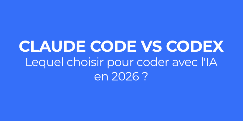Comparatif Claude Code et OpenAI Codex, agents de code IA 