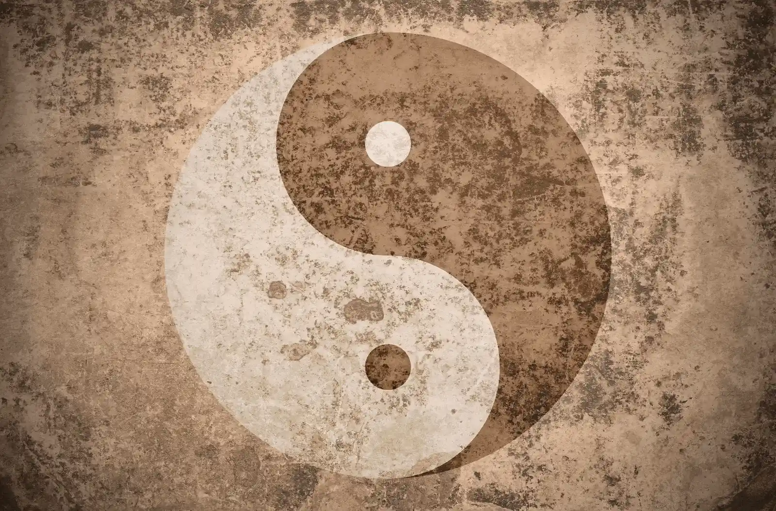 Symbole du yin et du yang ou Taiji Tu