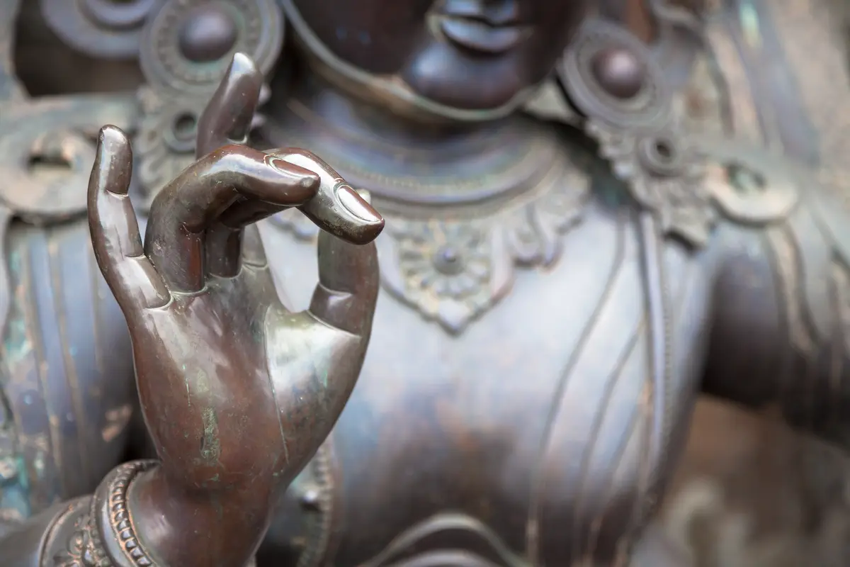Main de Bouddha en Mudra