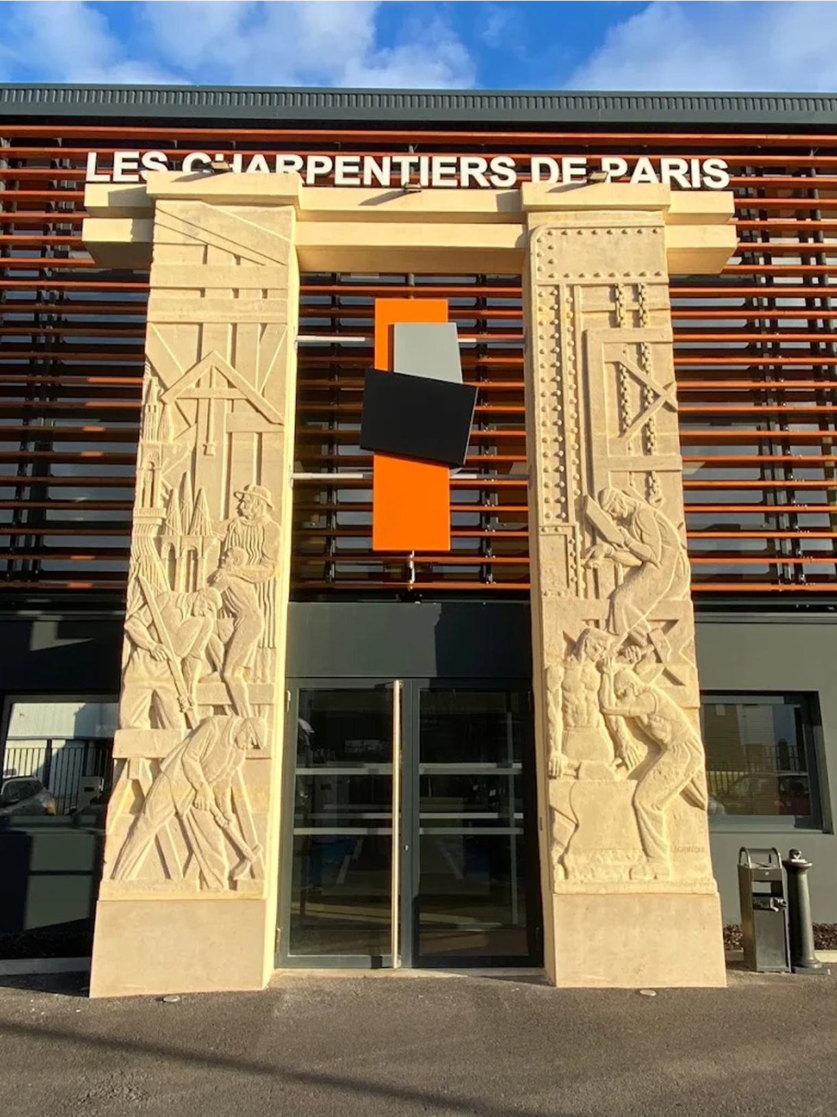 Façade des charpentiers de Paris