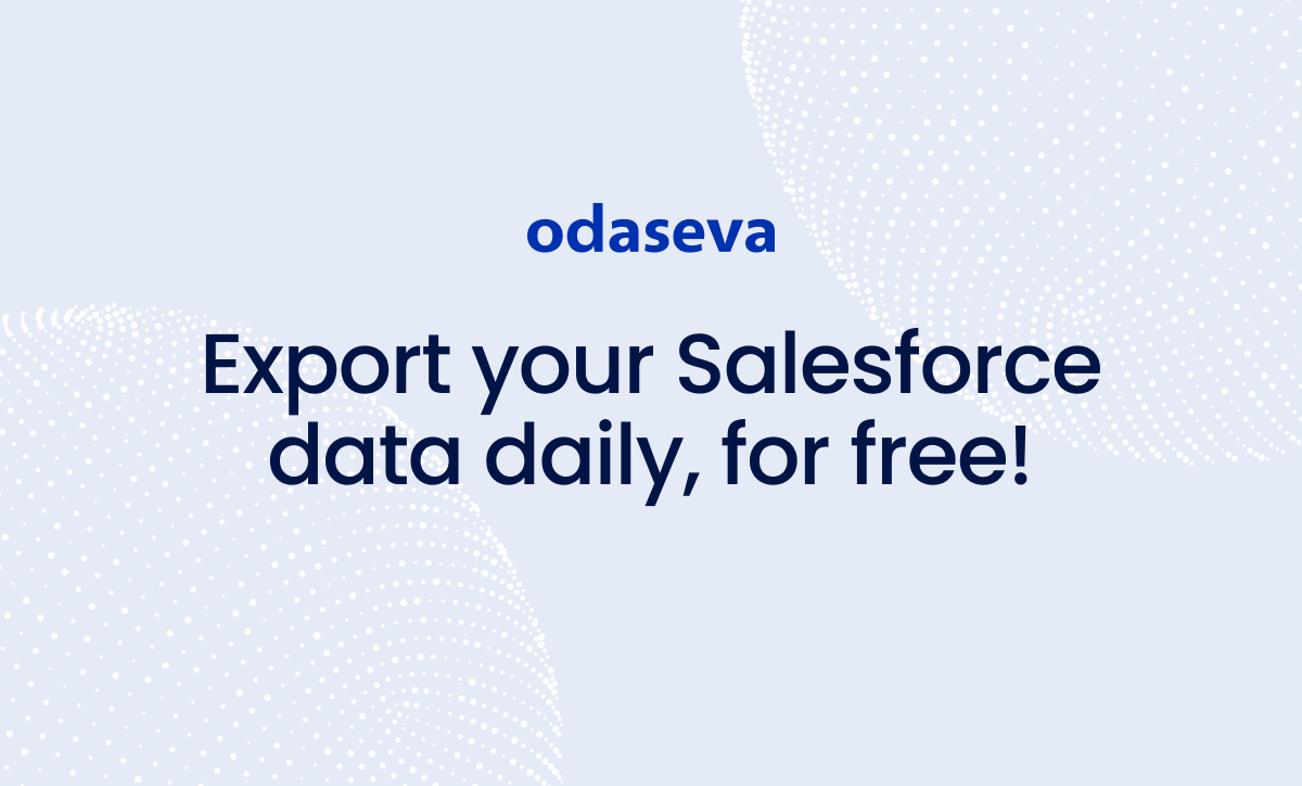 Professional Data Resilience Solutions for Salesforce | Odaseva