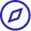 Blue circular icon with a diagonal line crossing out a microphone symbol.